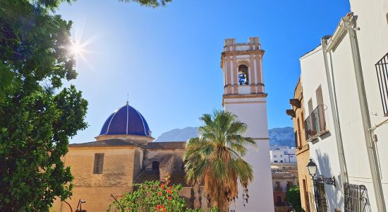 Kirche in der Altstadt von Dénia